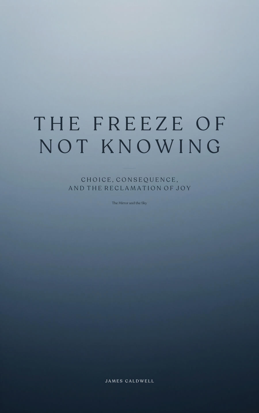 The Freeze of Not Knowing The Freeze of Not Knowing cover pic